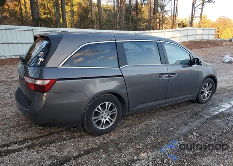 2011 Honda Odyssey Exl from USA, damaged, VIN 5FNRL5H6XBB079136